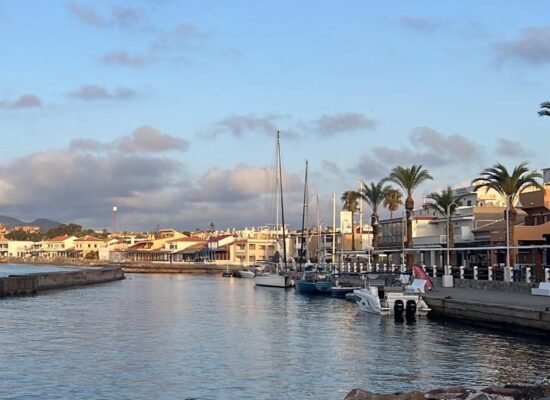 Cabo de Palos at sunrise